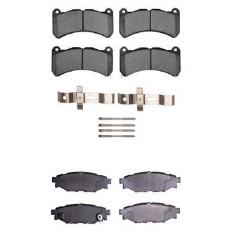 R1 Concepts® - Ceramic Front and Rear Brake Pad Set