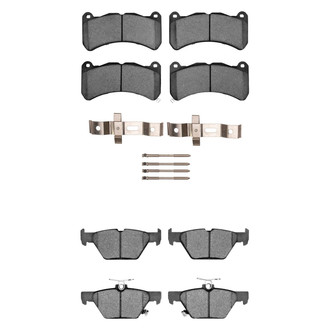 R1 Concepts® - Ceramic Front and Rear Brake Pad Set