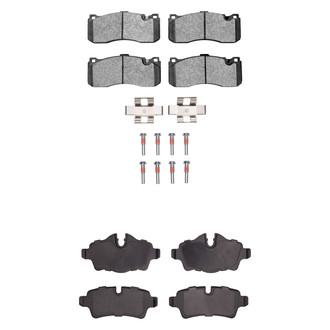R1 Concepts® - Ceramic Front and Rear Brake Pad Set