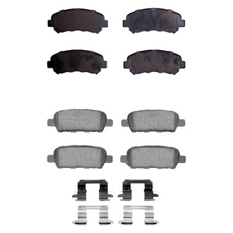 R1 Concepts® - Ceramic Front and Rear Brake Pad Set