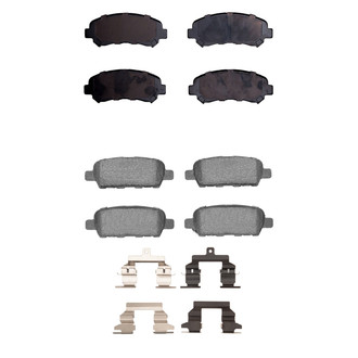 R1 Concepts® - Ceramic Front and Rear Brake Pad Set