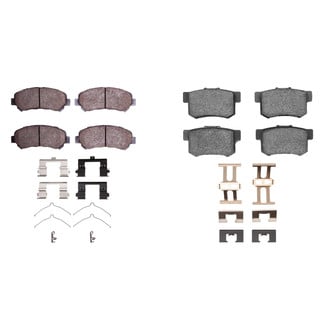 R1 Concepts® - Ceramic Front and Rear Brake Pad Set