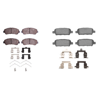 R1 Concepts® - Ceramic Front and Rear Brake Pad Set