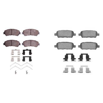 R1 Concepts® - Ceramic Front and Rear Brake Pad Set