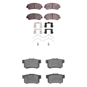 R1 Concepts® - Ceramic Front and Rear Brake Pad Set