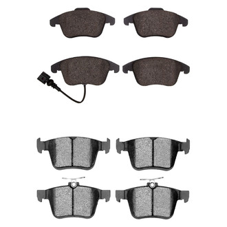 R1 Concepts® - Ceramic Front and Rear Brake Pad Set