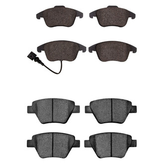 R1 Concepts® - Ceramic Front and Rear Brake Pad Set