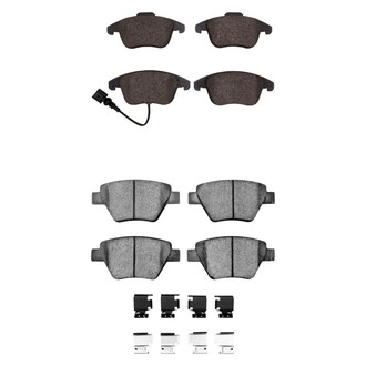R1 Concepts® - Ceramic Front and Rear Brake Pad Set