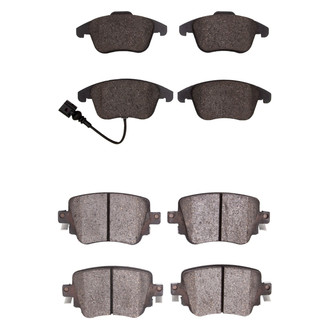 R1 Concepts® - Ceramic Front and Rear Brake Pad Set