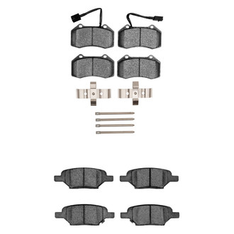 R1 Concepts® - Ceramic Front and Rear Brake Pad Set