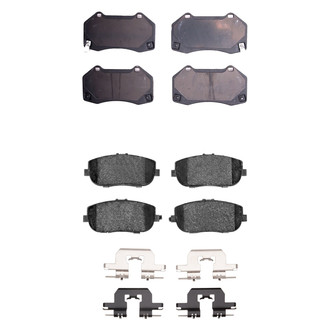 R1 Concepts® - Ceramic Front and Rear Brake Pad Set