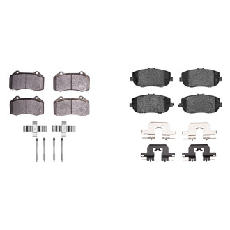 R1 Concepts® - Ceramic Front and Rear Brake Pad Set