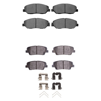 R1 Concepts® - Ceramic Front and Rear Brake Pad Set