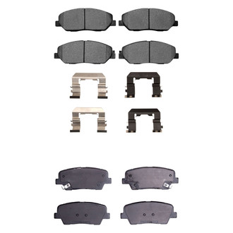 R1 Concepts® - Ceramic Front and Rear Brake Pad Set