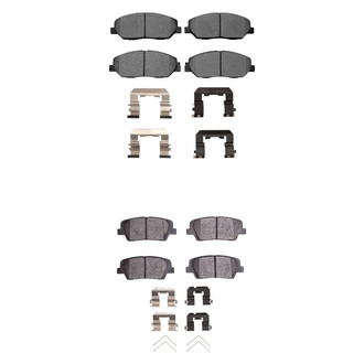 R1 Concepts® - Ceramic Front and Rear Brake Pad Set