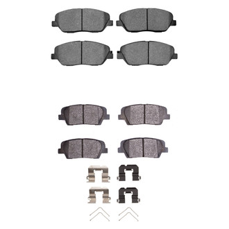 R1 Concepts® - Ceramic Front and Rear Brake Pad Set