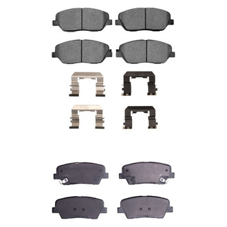 R1 Concepts® - Ceramic Front and Rear Brake Pad Set