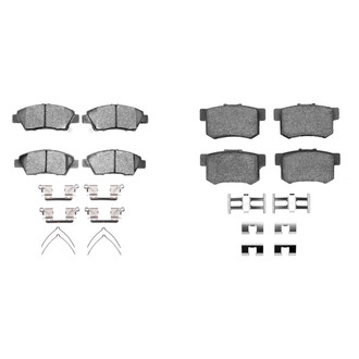 R1 Concepts® - Ceramic Front and Rear Brake Pad Set