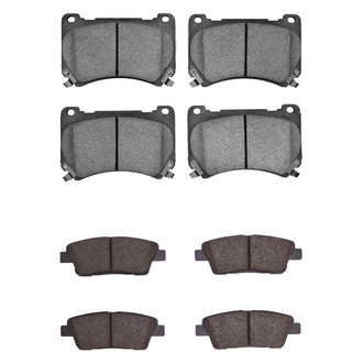 R1 Concepts® - Ceramic Front and Rear Brake Pad Set