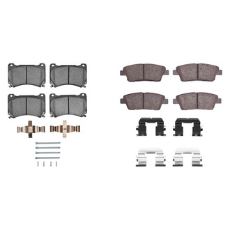 R1 Concepts® - Ceramic Front and Rear Brake Pad Set