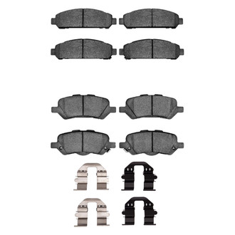 R1 Concepts® - Ceramic Front and Rear Brake Pad Set
