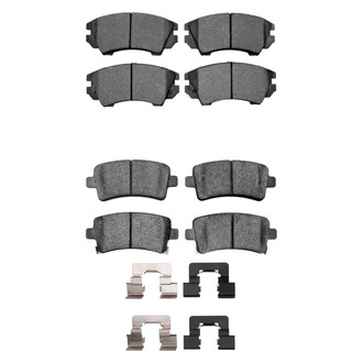 R1 Concepts® - Ceramic Front and Rear Brake Pad Set