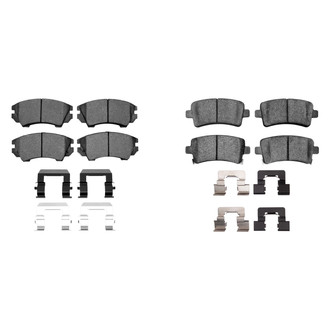 R1 Concepts® - Ceramic Front and Rear Brake Pad Set