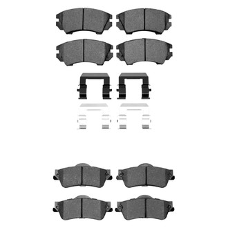R1 Concepts® - Ceramic Front and Rear Brake Pad Set