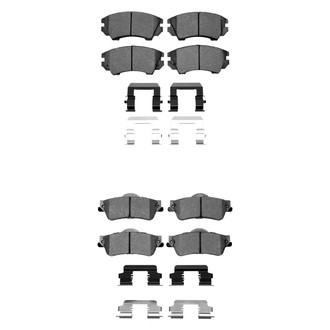 R1 Concepts® - Ceramic Front and Rear Brake Pad Set