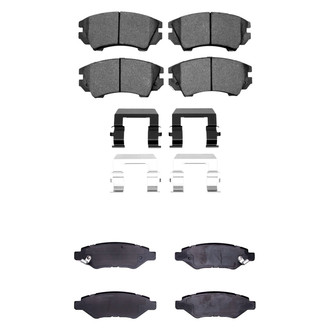 R1 Concepts® - Ceramic Front and Rear Brake Pad Set