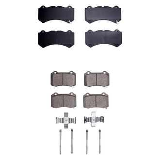R1 Concepts® - Ceramic Front and Rear Brake Pad Set