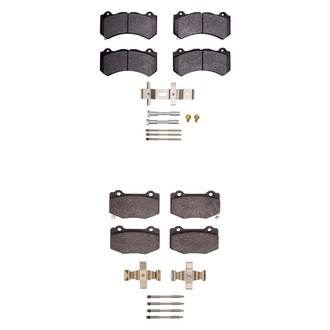 R1 Concepts® - Ceramic Front and Rear Brake Pad Set