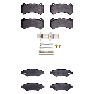 R1 Concepts® - Ceramic Front and Rear Brake Pad Set