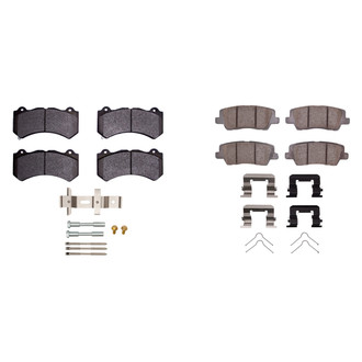R1 Concepts® - Ceramic Front and Rear Brake Pad Set