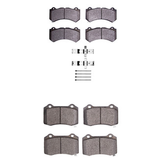 R1 Concepts® - Ceramic Front and Rear Brake Pad Set
