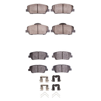 R1 Concepts® - Ceramic Front and Rear Brake Pad Set