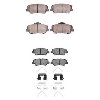 R1 Concepts® - Ceramic Front and Rear Brake Pad Set