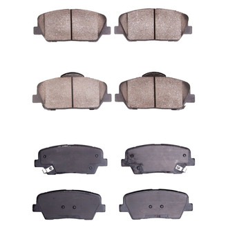 R1 Concepts® - Ceramic Front and Rear Brake Pad Set
