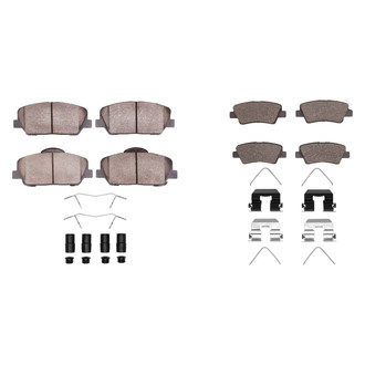 R1 Concepts® - Ceramic Front and Rear Brake Pad Set