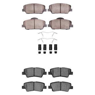 R1 Concepts® - Ceramic Front and Rear Brake Pad Set