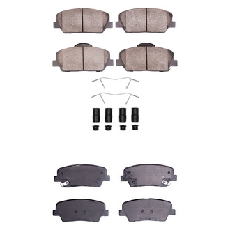 R1 Concepts® - Ceramic Front and Rear Brake Pad Set
