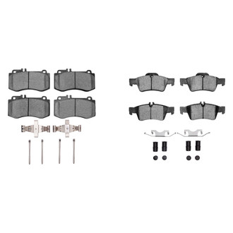 R1 Concepts® - Ceramic Front and Rear Brake Pad Set