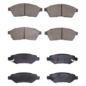R1 Concepts® - Ceramic Front and Rear Brake Pad Set
