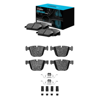 R1 Concepts® - Ceramic Front and Rear Brake Pad Set