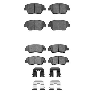 R1 Concepts® - Ceramic Front and Rear Brake Pad Set