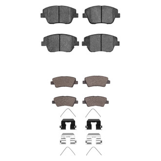 R1 Concepts® - Ceramic Front and Rear Brake Pad Set