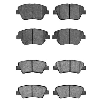 R1 Concepts® - Ceramic Front and Rear Brake Pad Set
