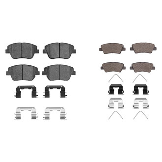 R1 Concepts® - Ceramic Front and Rear Brake Pad Set