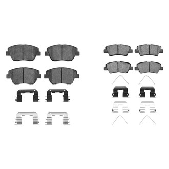 R1 Concepts® - Ceramic Front and Rear Brake Pad Set
