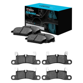 R1 Concepts® - Ceramic Front and Rear Brake Pad Set
